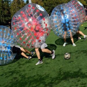 Bóng bơm đụng bơm hơi