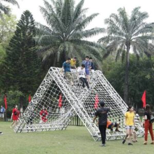 Các đặc điểm lưới dây dù chơi teambuilding
