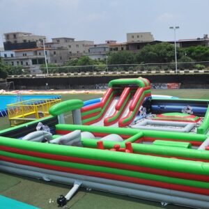 Những lưu ý khi chơi nhà bơm hơi liên hoàn