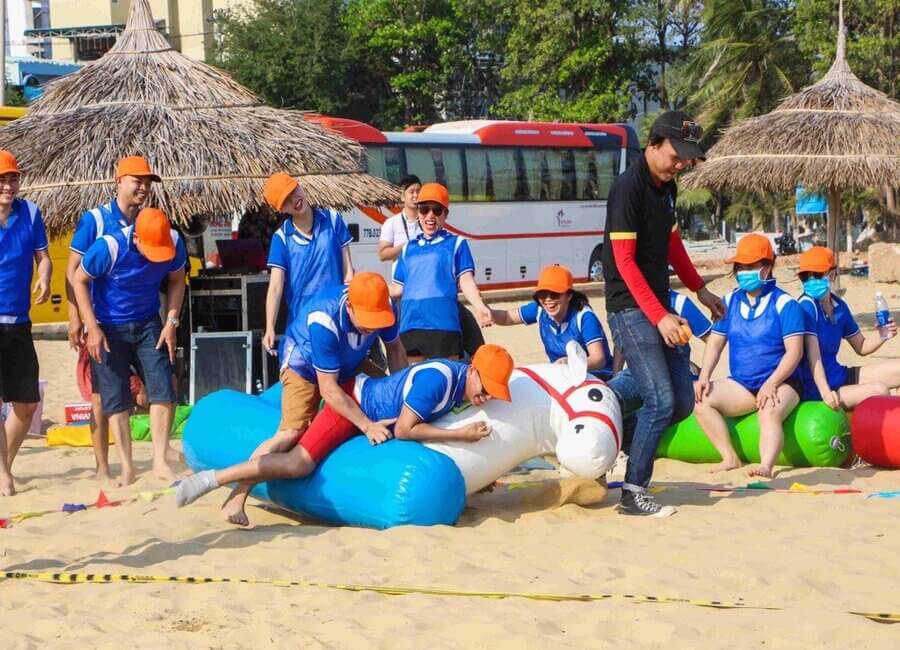 Thuê đồ chơi team building Ninh Thuận
